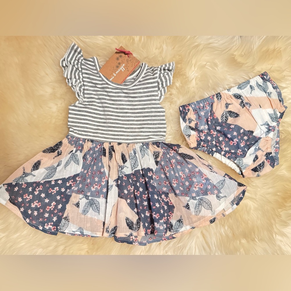 Mimi + Maggie‎ Patchwork floral set